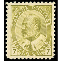 canada stamp 92i edward vii 7 1903 M F VF 004