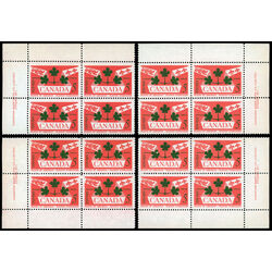 canada stamp 388 national emblems 5 1959 PB SET 1