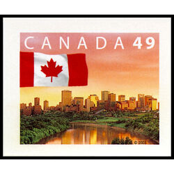 canada stamp 2011 flag over edmonton ab 49 2003