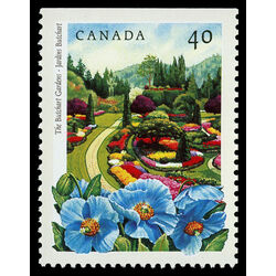canada stamp 1311 the butchart gardens bc 40 1991