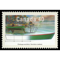 canada stamp 1317 verchere rowboat 40 1991