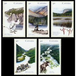 canada stamp 1321 5 heritage rivers 1 1991