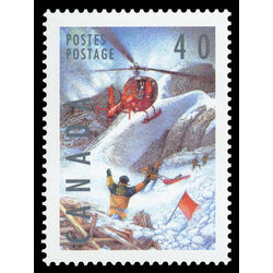 canada stamp 1330 ski patrol 40 1991