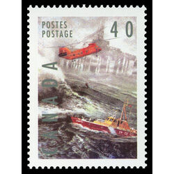 canada stamp 1333 search and rescue 40 1991