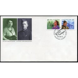 canada stamp 1526a great canadians 1994 FDC