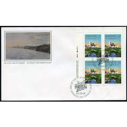 canada stamp 1484 founding of toronto 43 1993 FDC UL
