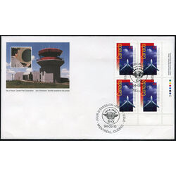 canada stamp 1528 multi engine jet aircraft 43 1994 FDC LR