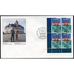 canada stamp 1558 lunenburg academy 43 1995 FDC LL