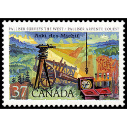 canada stamp 1202 john palliser 37 1988