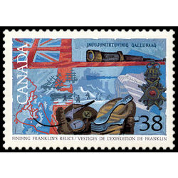 canada stamp 1234 sir john franklin 38 1989