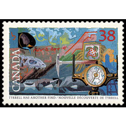canada stamp 1235 joseph burr tyrrell 38 1989