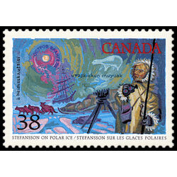 canada stamp 1236 vilhjalmur stefansson 38 1989