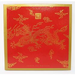 year of the dragon stamp and coin set