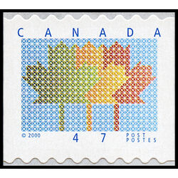 canada stamp 1878 stylized maple leaf 47 2000