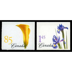 canada stamp 2081 2 flower definitives booklets 2 30 2004