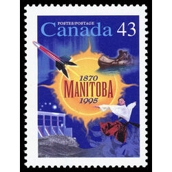 canada stamp 1562 manitoba 43 1995