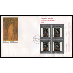 canada stamp 1310 forest british columbia 50 1991 FDC UR