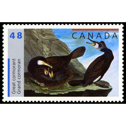 canada stamp 1981 great cormorant 48 2003