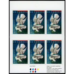 canada stamp bk booklets bk267 gyrfalcon 2003