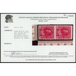 canada stamp 130a pair king george v 1924 M VFNH 001