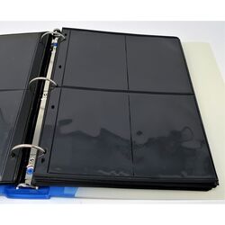 black double sided stocksheets