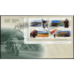 canada stamp 1783a scenic highways 3 1999 FDC LL
