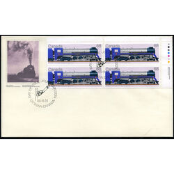 canada stamp 1121 cp class h1c 4 6 4 type 68 1986 FDC UR