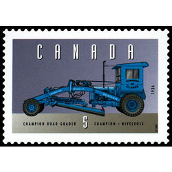 canada stamp 1605j champion road grader 1936 5 1996