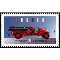 canada stamp 1605q bickle chieftain fire engine 1936 20 1996