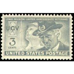us stamp 998 united confederate veterans 3 1951