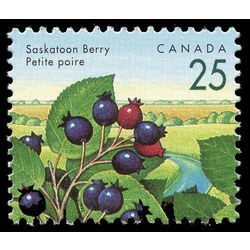 canada stamp 1355i saskatoon berry 25 1994