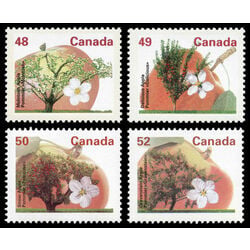 canada stamp 1363 6 fruit tree definitives 1 99