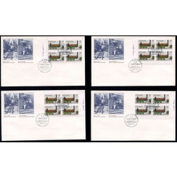 canada stamp 1001 samson 0 6 0 type 37 1983 FDC 4BLK