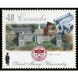 canada stamp 1944 st mary s university 48 2002