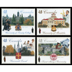 canada stamp 1941 4 universities 2002