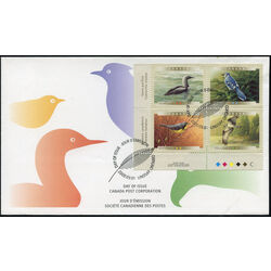 canada stamp 1842a birds of canada 5a 2000 FDC LL