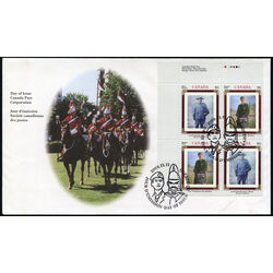 canada stamp 1877a canadian regiments 2000 FDC UL