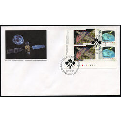 canada stamp 1442a canada in space 1992 FDC LL