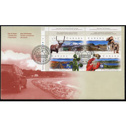 canada stamp 1742a scenic highways 2 1998 FDC UL