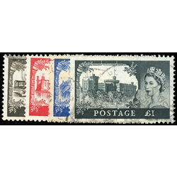 great britain stamp 309 12 queen elizabeth windsor england 1955