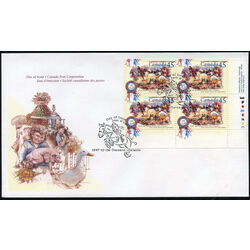 canada stamp 1672 collage of events at the fair 45 1997 FDC LR