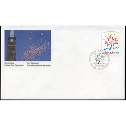 canada stamp 1316 stylized maple leaf 40 1991 FDC