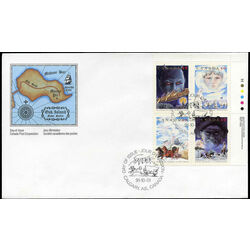 canada stamp 1337a canadian folklore 2 1991 FDC UR