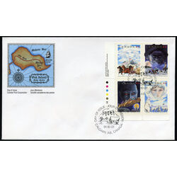 canada stamp 1337a canadian folklore 2 1991 FDC LL