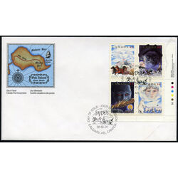 canada stamp 1337a canadian folklore 2 1991 FDC LR