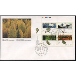 canada stamp 1286a majestic forests of canada 1990 FDC UL