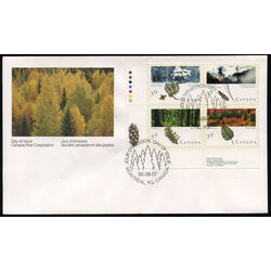 canada stamp 1286a majestic forests of canada 1990 FDC LL