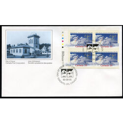 canada stamp 1287 rainbow in clouds 39 1990 FDC UL