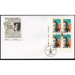 canada stamp 1293 agnes macphail 39 1990 FDC LL