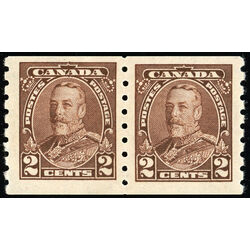 canada stamp 229ii pair king george v 2 1935